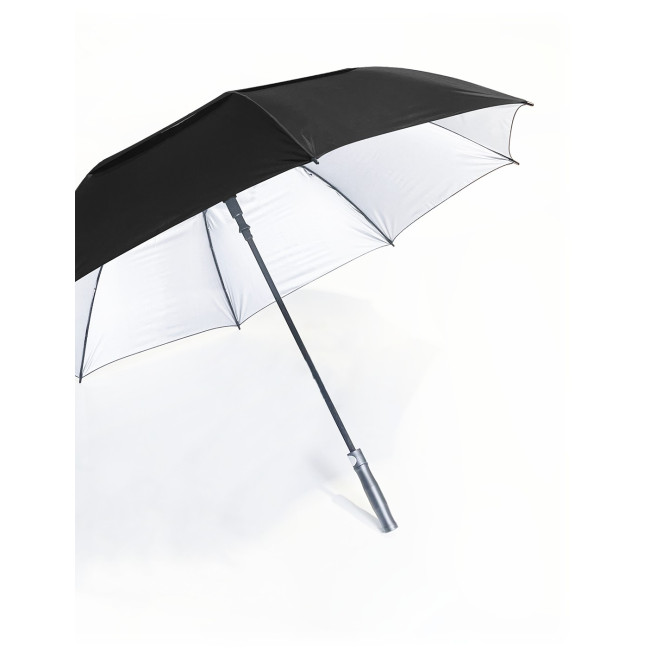 Promotional Alto Double Canopy Golf Umbrella With 2 Panels Printed