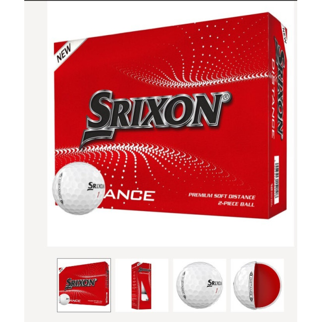 Promotional Srixon Distance Printed Golf Balls 12-47 Dozen