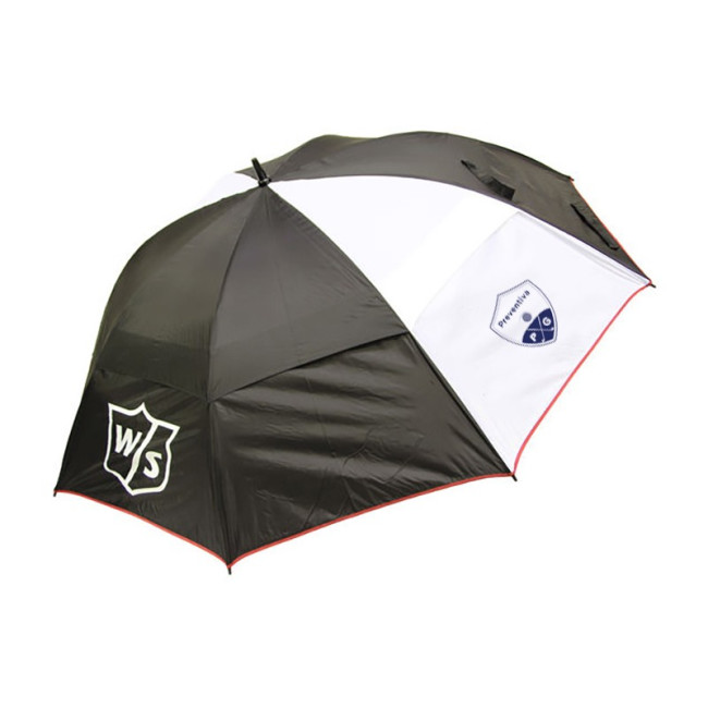 Promotional Wilson Staff Double Canopy 62" Golf Printed Umbrella