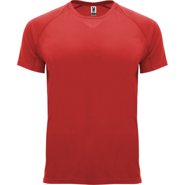 Promotional Bahrain Short Sleeve Men's Sports T-Shirt - Image 4