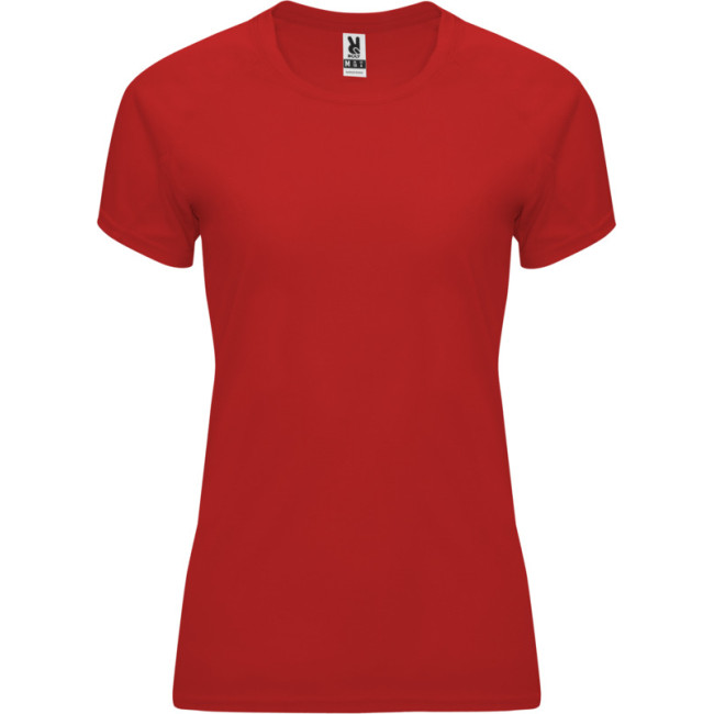 Promotional Bahrain Short Sleeve Women's Sports T-Shirt - Image 8