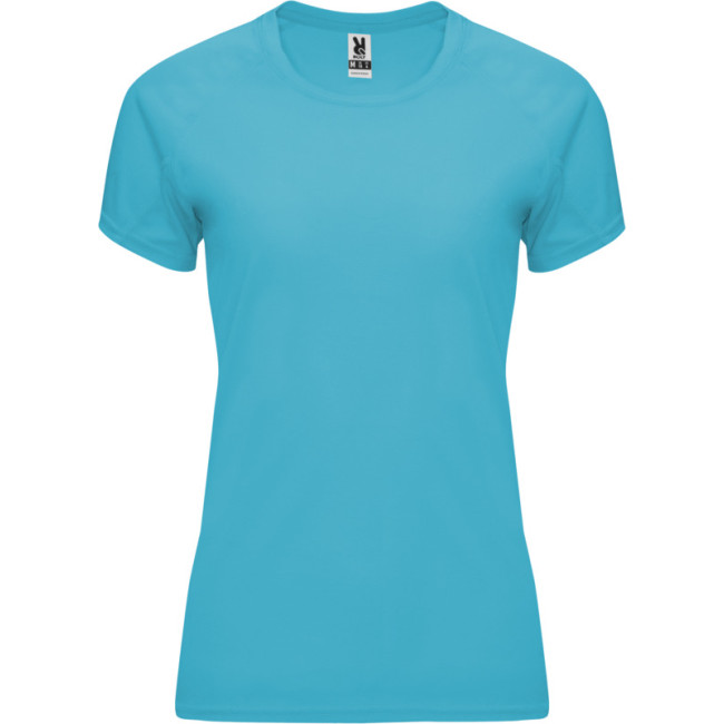 Promotional Bahrain Short Sleeve Women's Sports T-Shirt - Image 7