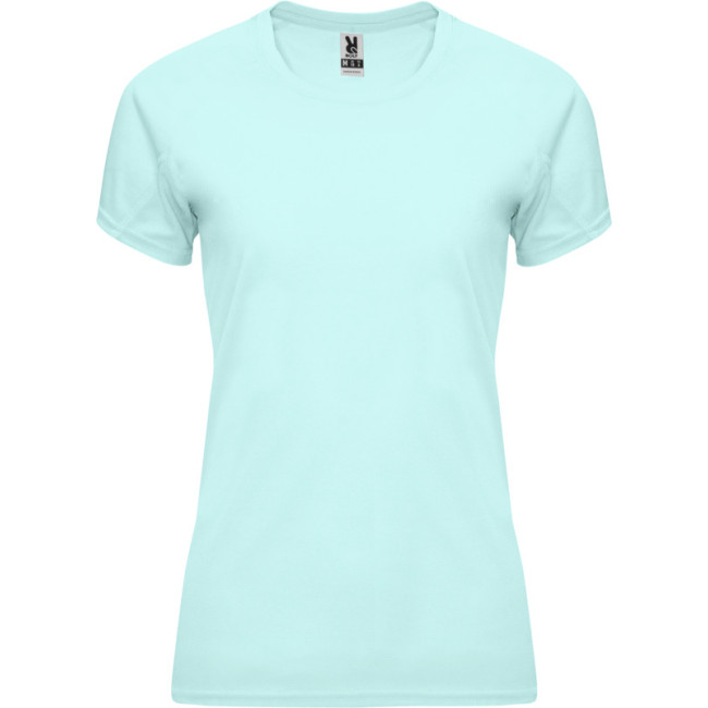 Promotional Bahrain Short Sleeve Women's Sports T-Shirt - Image 4