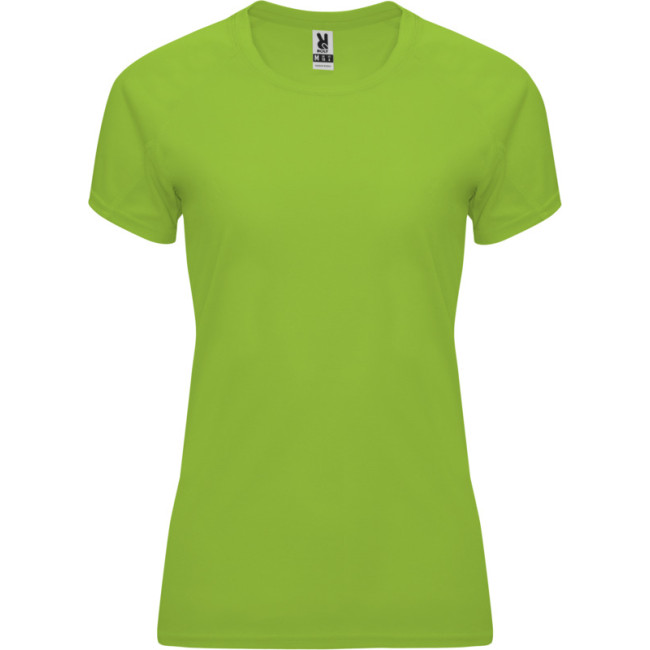 Promotional Bahrain Short Sleeve Women's Sports T-Shirt - Image 3