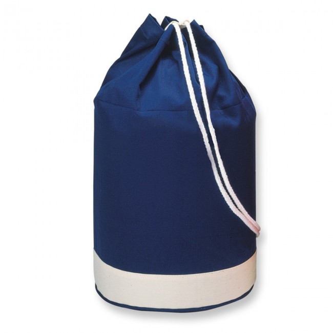 Promotional Cotton Duffle Bag Bicolour - Image 2