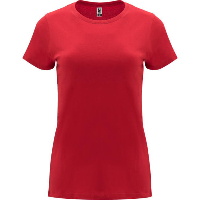 Promotional Capri Short Sleeve Women's T-Shirt - Image 1