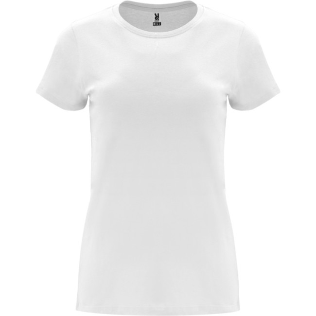 Promotional Capri Short Sleeve Women's T-Shirt - Image 3