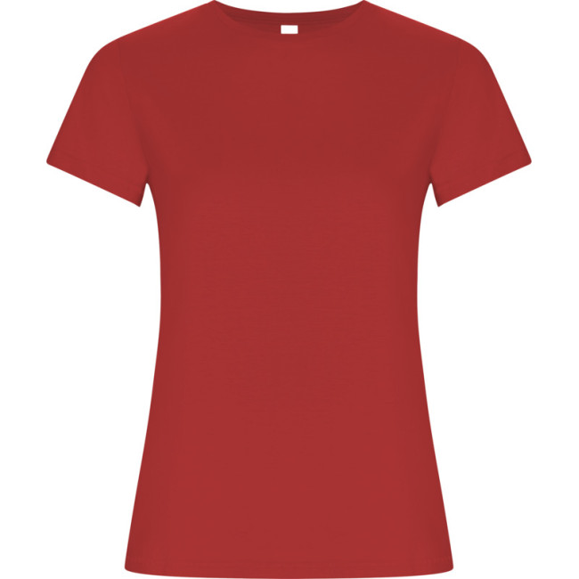 Promotional Golden Short Sleeve Women's T-Shirt - Image 2