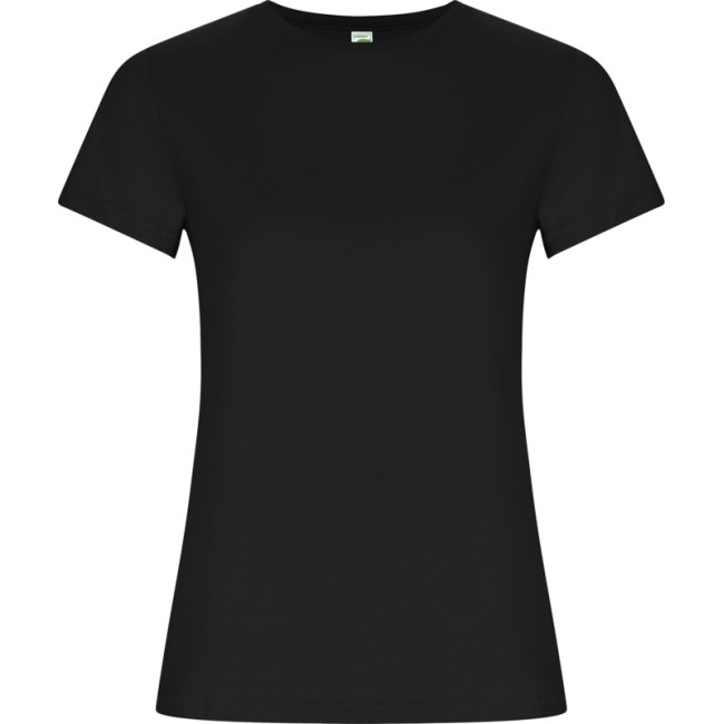 Promotional Golden Short Sleeve Women's T-Shirt - Image 4