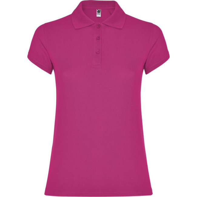 Promotional Star Short Sleeve Women's Polo - Image 1