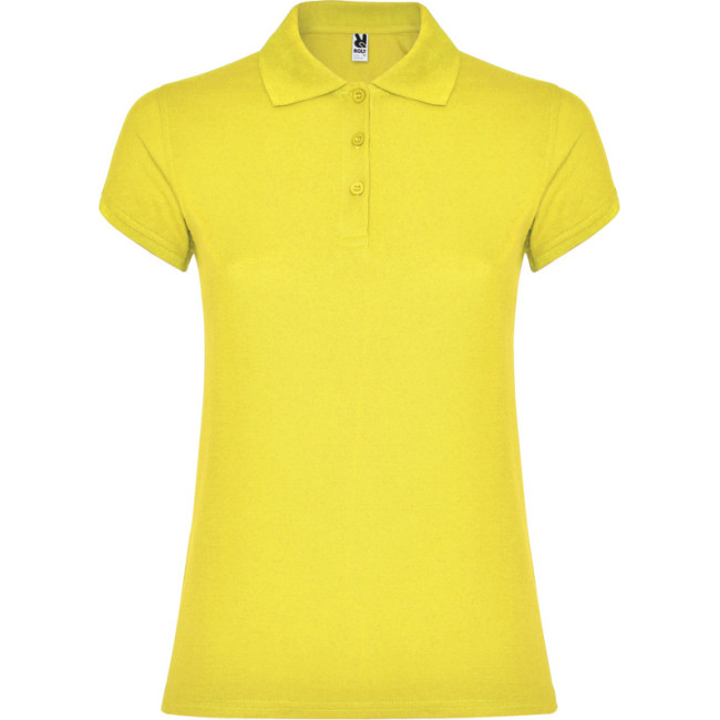 Promotional Star Short Sleeve Women's Polo - Image 3