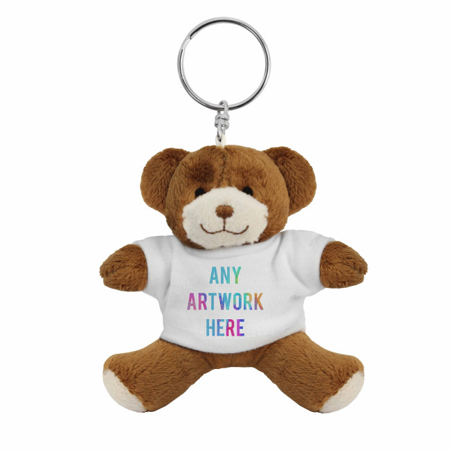 Promotional Soft Toy George Keyring Bear