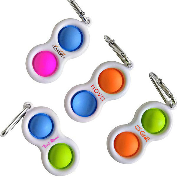 Promotional Pop it Fidget Keyring