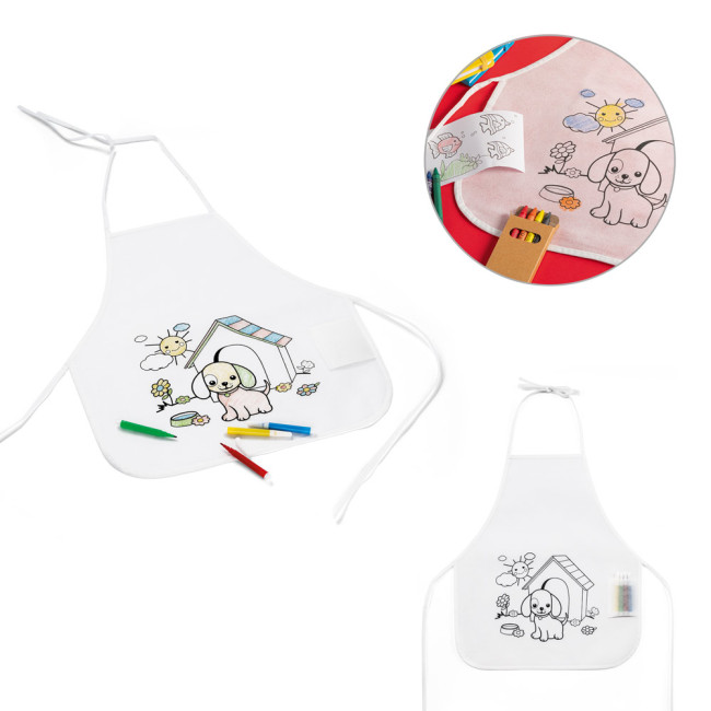 Promotional Children's Colouring Apron