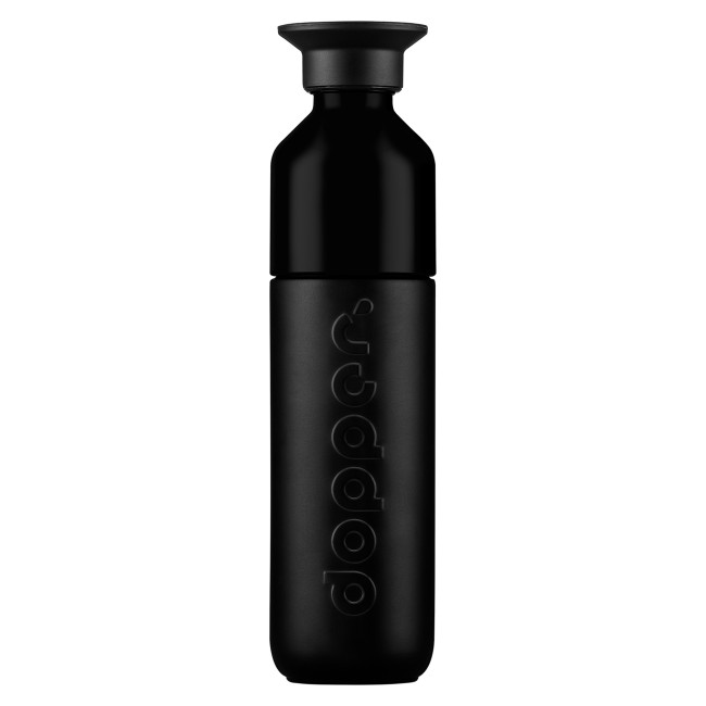 Promotional Dopper Blazing Black Insulated Bottle 350ml - Image 1