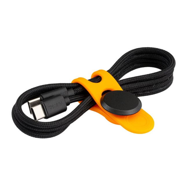 Promotional USB-C Cable With Cable Tie 1m - Image 1