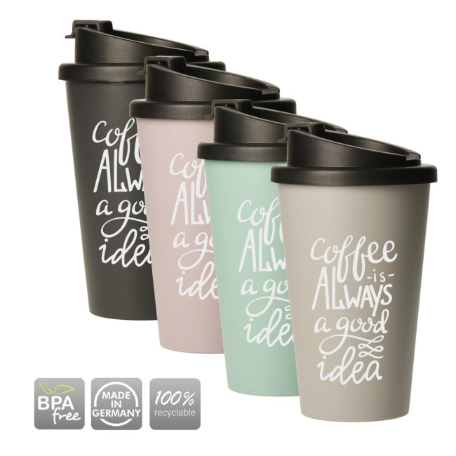 Promotional Eco Coffee Mug Premium Deluxe - Image 1