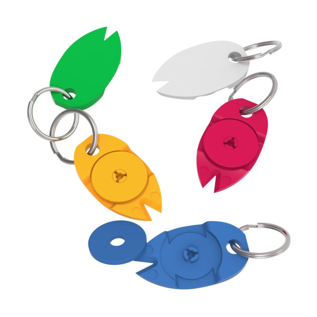 Promotional Key Fob Tick Map