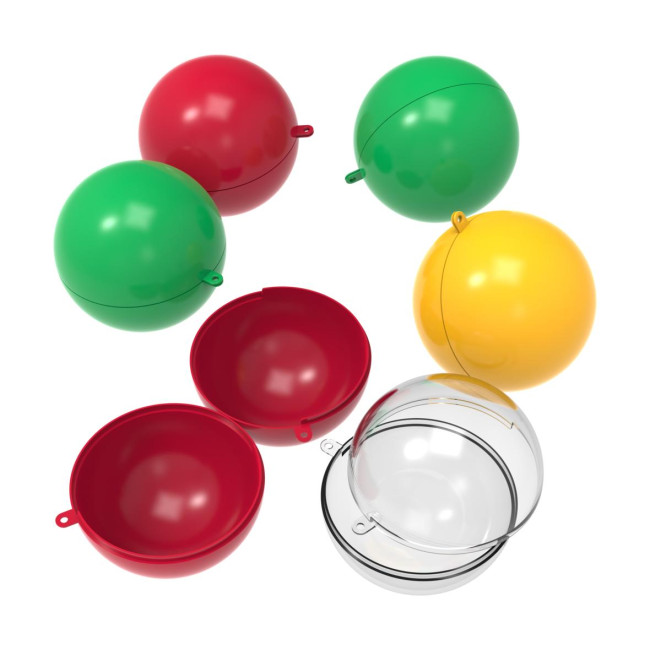 Promotional Midi Plastic Bauble - Image 1