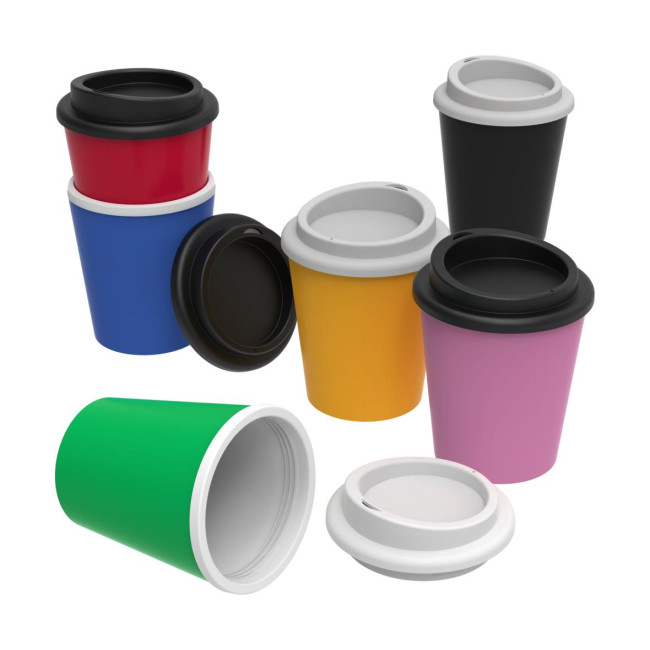 Promotional Small Premium Plastic Coffee Mug - Image 1