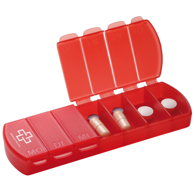 Promotional Seven Days Storage Pill Box  - Image 1