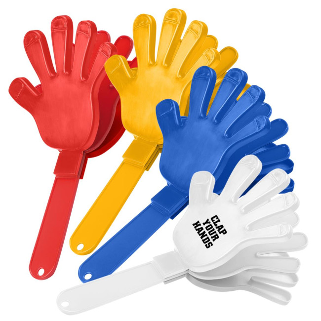 Promotional Hand Clapper Single Colour - Image 1