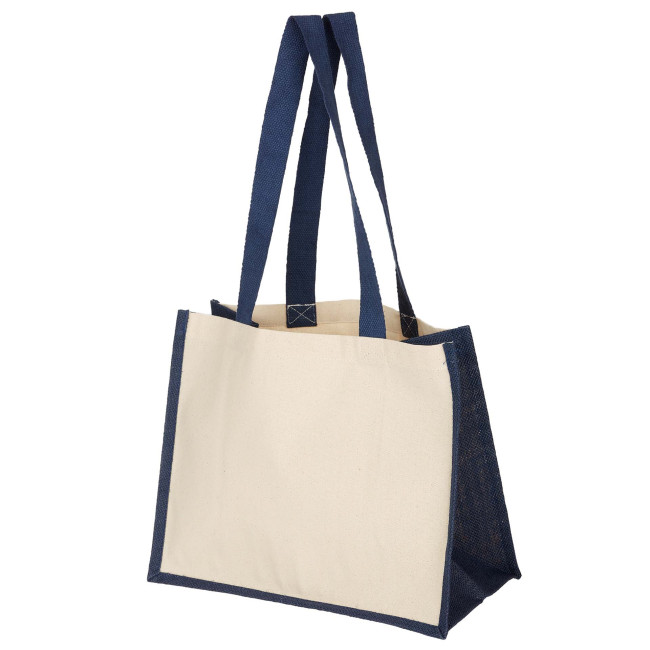 Promotional Henley Shopper Cotton & Jute 10oz - Image 4