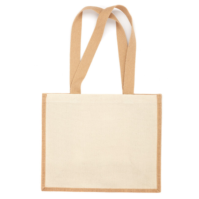 Promotional Henley Shopper Cotton & Jute 10oz - Image 5