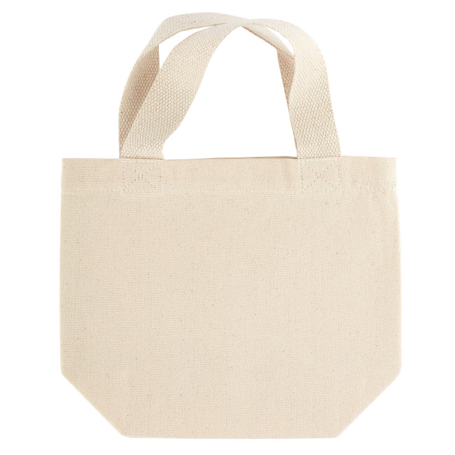 Promotional Ledbury Mini Gift Bag Fairtrade & Organic 10oz Canvas - Image 2