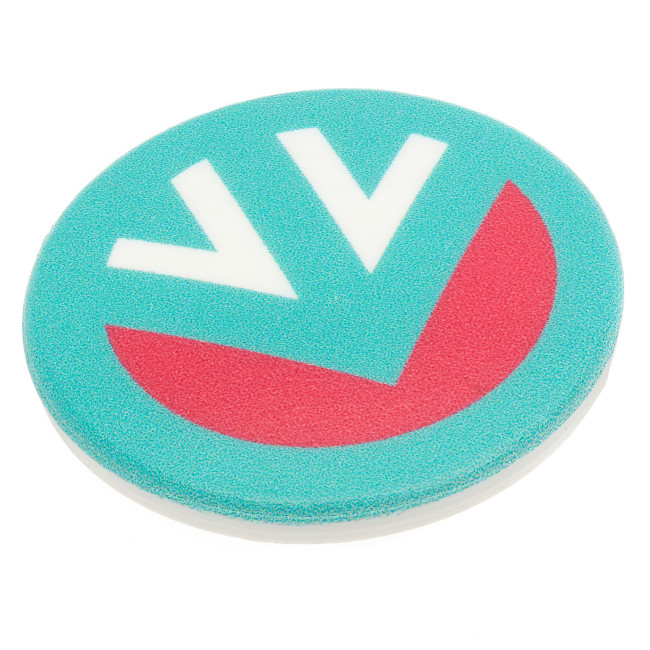 Promotional Recycled Plastic Button Badge 25mm - Image 1