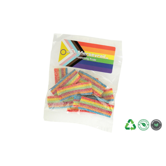 Promotional Bag of Rainbow Belts 50g