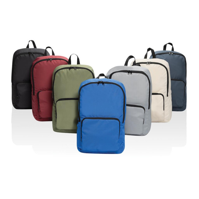 Promotional Dillon AWARE RPET Foldable Classic Backpack - Image 1