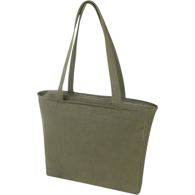 Promotional Weekender 500 g/m² Aware™ Recycled Tote Bag - Image 7