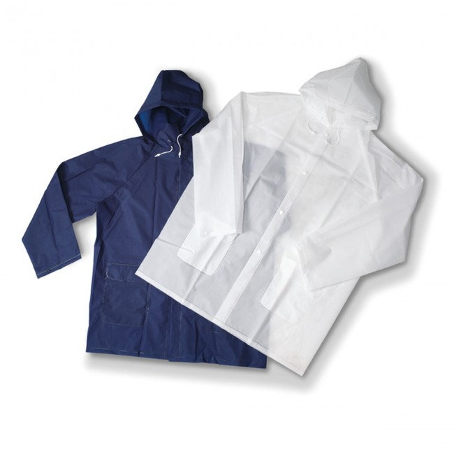 Promotional PEVA raincoat - Image 1