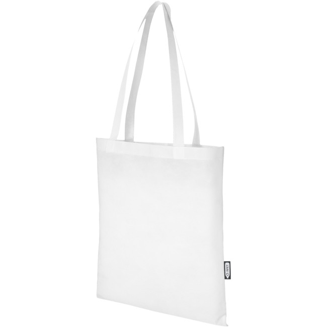 Promotional Zeus GRS Recycled Non-Woven Convention Tote Bag 6L - Image 8