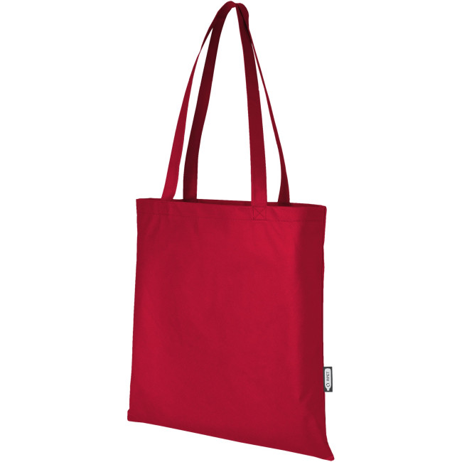 Promotional Zeus GRS Recycled Non-Woven Convention Tote Bag 6L - Image 7