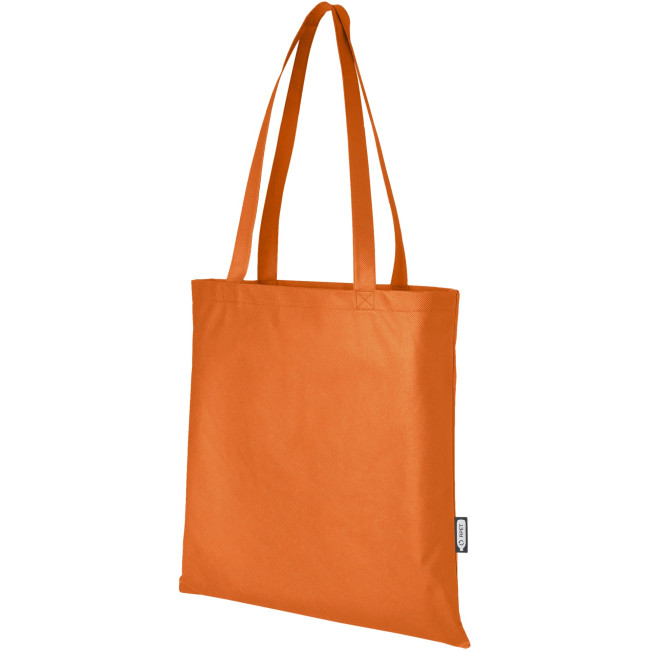 Promotional Zeus GRS Recycled Non-Woven Convention Tote Bag 6L - Image 6