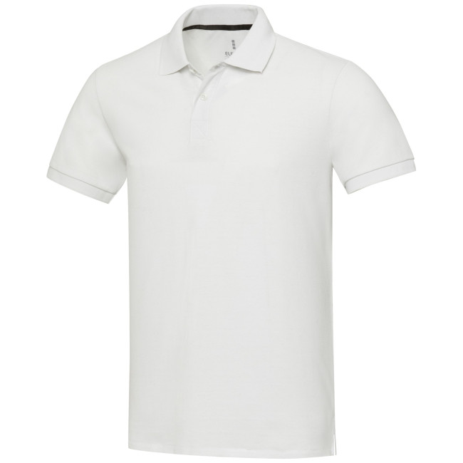 Promotional Emerald Short Sleeve Unisex Aware™ Recycled Polo - Image 4