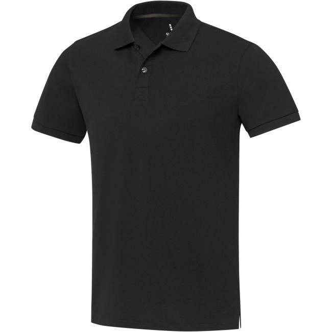 Promotional Emerald Short Sleeve Unisex Aware™ Recycled Polo - Image 1