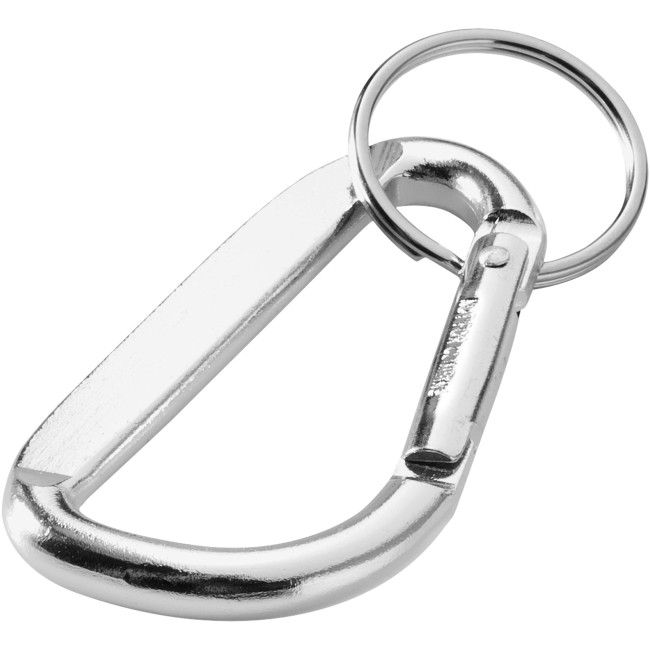 Promotional Timor RCS Recycled Aluminium Carabiner Keychain - Image 2