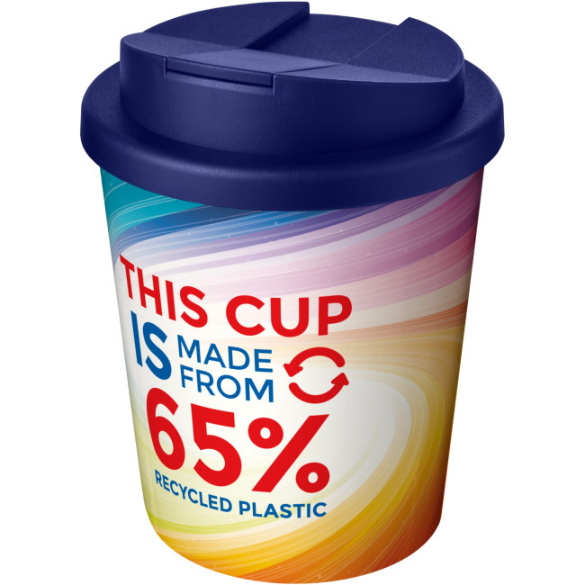 Promotional Brite-Americano Espresso Eco Spill-Proof Insulated Tumbler 250ml - Image 1