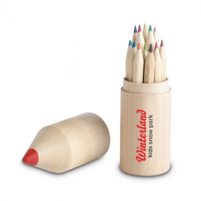 Promotional 12 Pencils In Wooden Box - Image 6