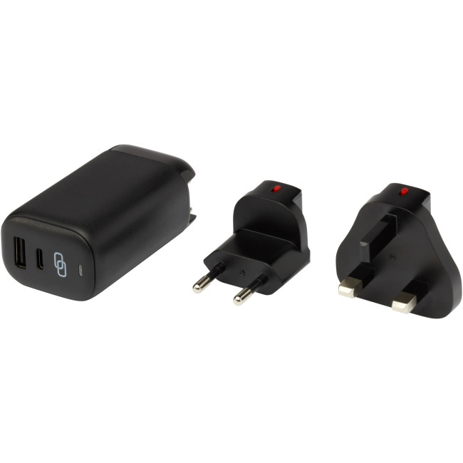 Promotional Adapt 25W Recycled Plastic Pd Travel Charger