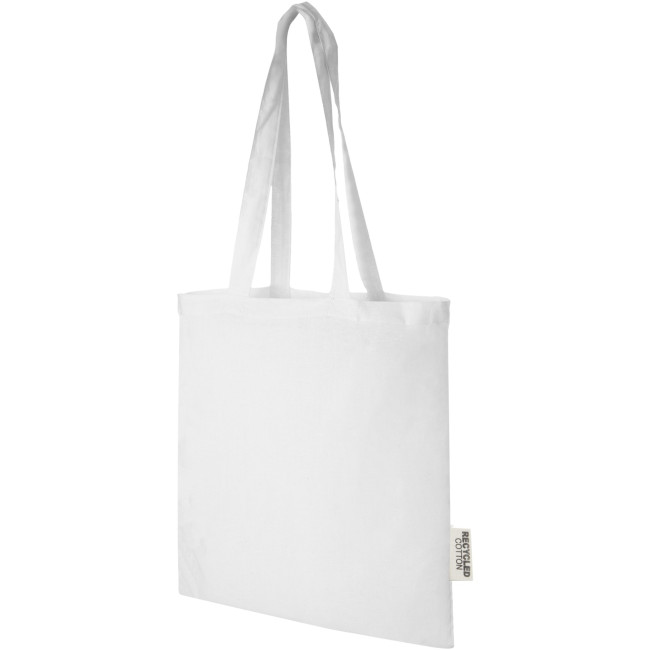 Promotional Madras 140 g/m2 GRS Recycled Cotton Tote Bag 7L - Image 6