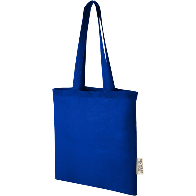 Promotional Madras 140 g/m2 GRS Recycled Cotton Tote Bag 7L - Image 3