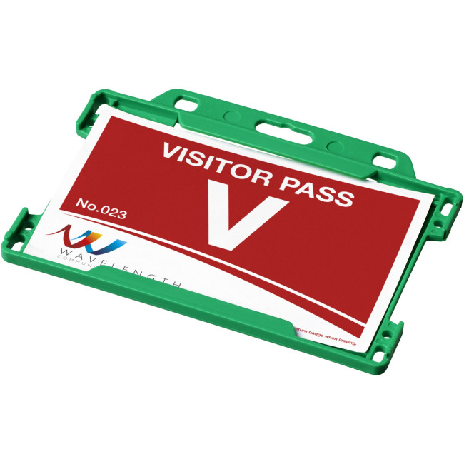 Promotional Vega Plastic Card Holder - Image 2