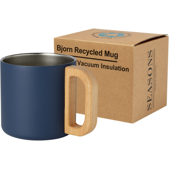 Promotional Bjorn 360 ml RCS Certified Recycled Stainless Steel Mug With Copper Vacuum Insulation - Image 3