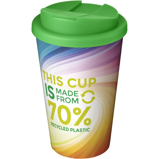 Promotional Brite-Americano Eco 350 ml Spill-Proof Insulated Tumbler - Image 3