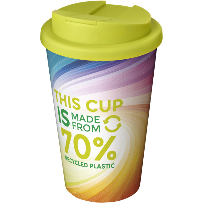 Promotional Brite-Americano Eco 350 ml Spill-Proof Insulated Tumbler - Image 2