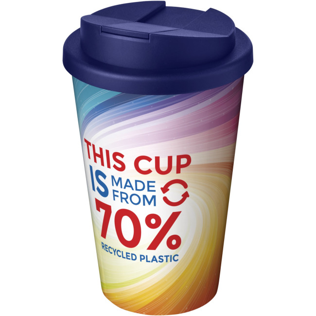 Promotional Brite-Americano Eco 350 ml Spill-Proof Insulated Tumbler - Image 1